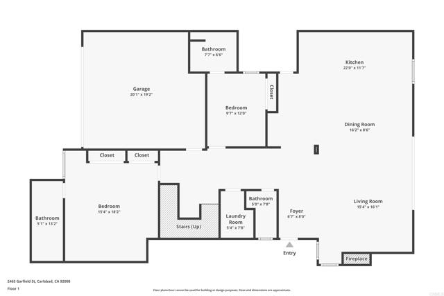 Detail Gallery Image 45 of 47 For 2465 Garfield St, Carlsbad,  CA 92008 - 4 Beds | 4/2 Baths