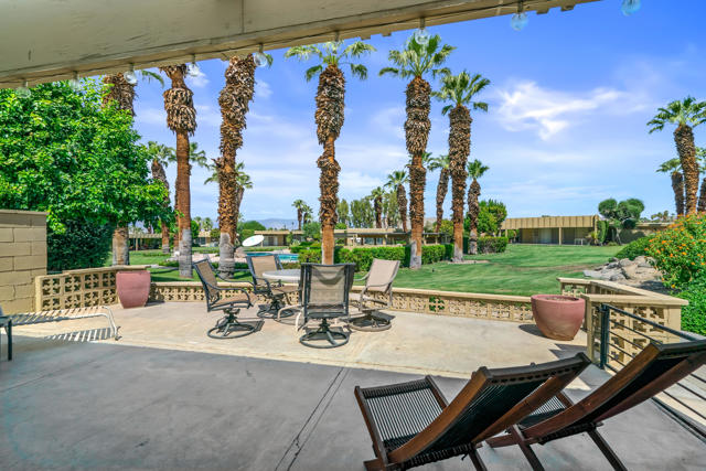 Poolside Patio