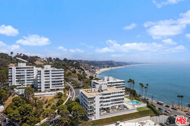 17368 W Sunset Boulevard 304A Pacific Palisades, California Rarely available is this remodeled sexy 1 bedroom residence at the coveted Edgewater Towers, a resort-like 9-acre community sited on a bluff above Sunset Surf Break. Masterfully designed with head on 180 degree ocean and white water views, this units features include an open floor plan kitchen with stainless steel appliances and Caesarstone counter tops, a breakfast bar, beautiful oak lipizzan wood floors, Italian tile, rain shower, custom closets, new windows, central HVAC with a LG smart thermostat system, custom LED lighting, and VIEWS, VIEWS, VIEWS! Community amenities include a guard-gated entrance, 2 ocean view pools/spas, gym, tennis, basketball, bbq & picnic areas, hiking trails & gardens that overlook the beach. HOA dues cover Earthquake Insurance and most utilities including high-speed internet & the unparalleled grounds offer views of the Queen's Necklace, coastline, ocean, & city lights. A must see residence that is fit for the most discerning buyers.