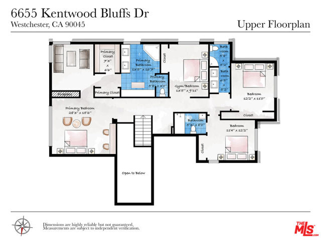 6655 Kentwood Bluffs Drive, Los Angeles, California 90045, 5 Bedrooms Bedrooms, ,4 BathroomsBathrooms,Single Family Residence,For Sale,Kentwood Bluffs,24404907