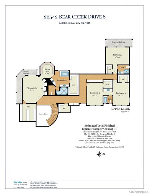 22542 Bear Creek Drive, Murrieta, California 92562, 5 Bedrooms Bedrooms, ,5 BathroomsBathrooms,Single Family Residence,For Sale,Bear Creek Drive,240017026SD