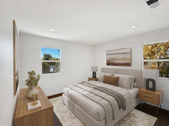 Virtually Staged Bedroom 4 - 2nd Floor