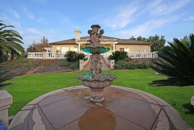 Garden Fountain View