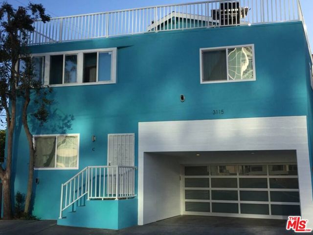 3115 Strongs Drive Venice, California This modern duplex faces the south side of the Venice canals and is just one block to the beach. Unit A boasts 2000+sqft of living space, consisting of 4 bedrooms and 3 baths. Elegant updates made to the property include a full kitchen remodel, recess lighting throughout, luxury vinyl floors, modern tile bathrooms, vinyl windows and a spacious, maintenance free outdoor courtyard featuring posh Trex decking. Direct access to beach from the property. Two car parking on site as well as laundry. Unit B has approx 1800sqft of living space, consisting of 3 bedrooms and 2.5 baths with all the same updates as unit A. Current photos of unit B are not updated. There is a spacious, maintenance free rooftop featuring posh Trex decking.