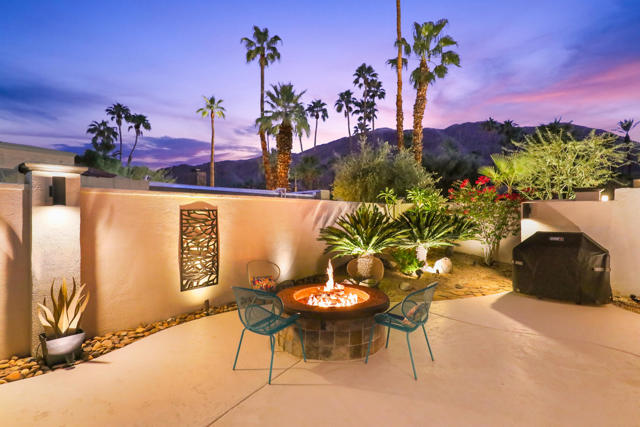Evening sitting @ fire pit