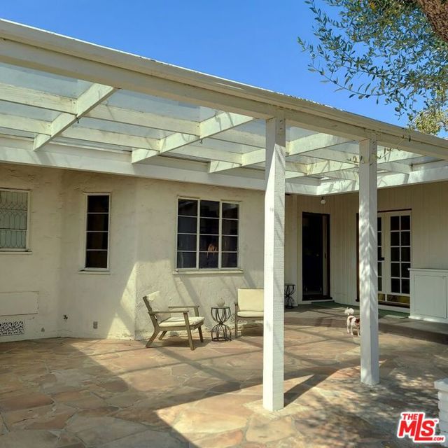 covered patio area