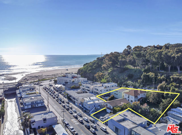 157 W Channel Road Santa Monica, California Rare development opportunity located in the Santa Monica Canyon located 1/5 Block from the Beach. Property is situated between W Channel Rd and backs onto Chautauqua Blvd.17,136 sq ft total lot size comprised of 4 separate parcels currently with 2x 4 unit buildings, Single Family house and vacant lot. All parcels are to be sold concurrently together.Current zoning C-2Q would allow 30 Units. 153 W Channel Rd is a 4 unit Ocean View apartment building with 2 units delivered vacant at close with a current gross Income of $134,864 year with 2 units vacant at close of escrow.157 W Channel Rd is a 2 story 1928 4 unit Building with Canyon and Ocean Views with current gross income of $160,260/year with 3 units being delivered vacant at close. (Market rent for vacant units being used for current Income) Total Income of $277,731 for the 8 Units.The 3 Bd 2 Ba Single Family w/ some Ocean View, home approx. 1300 sq ft (Owners Home) vacant at close of escrow with projected rent of $90,000 yearly. Additional vacant 4488 sq ft lot being used as a garden. ** Renderings completed for 30 Units and 1 Retail Space with Ocean Views. 14 Two Bedroom Units and 16 One Bedrooms Units, 50 Parking Spaces, Media Room, Fitness Center, and Rooftop Deck with Outside Kitchen in Prime Santa Monica Canyon. //5 units and 1 SFR delivered vacant.