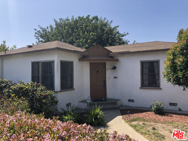 2836 Arizona Avenue Santa Monica, California Charming home features 1,100 square feet of living space with 2 spacious bedrooms and 1 bathroom, a remodeled kitchen with stainless steel appliances, and a beautiful backyard perfect to soak in the California sun. Several great options for this property: (1) Keep house and build up to two ADU's (corner lot makes this ideal). (2) Build three large townhouses on the property. (3) Build a six unit apartment building on the property (three regular units along with three ADU's) - Buyer to verify with the city.