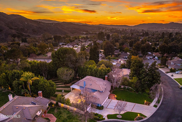 Aerial Sunset