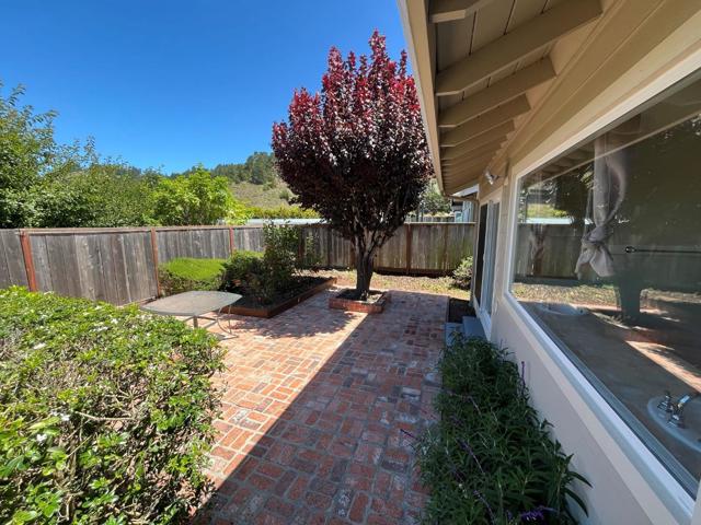 Patio area right side of deck access from family room or primary suite
