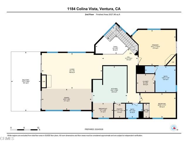 Detail Gallery Image 35 of 35 For 1184 Colina Vista Vt, Ventura,  CA 93003 - 4 Beds | 3 Baths