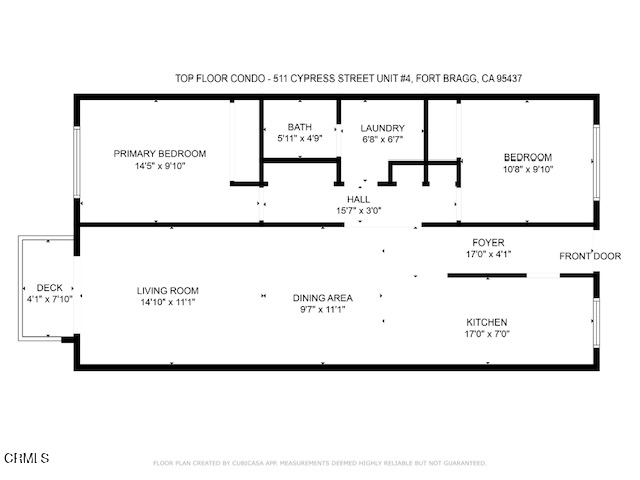 Detail Gallery Image 41 of 41 For 511 Cypress St #4,  Fort Bragg,  CA 95437 - 2 Beds | 1 Baths