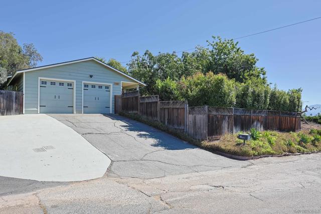 driveway and front entrance