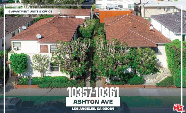 10357 Ashton Avenue, Los Angeles, California 90024, ,Multi-Family,For Sale,Ashton,23333615