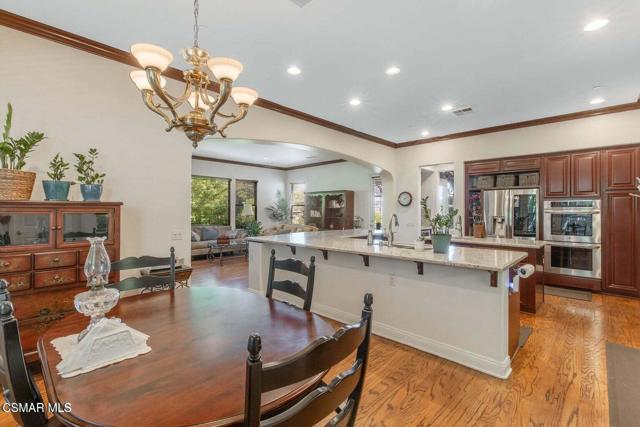 Lyon Ct. kitchen and dining area white