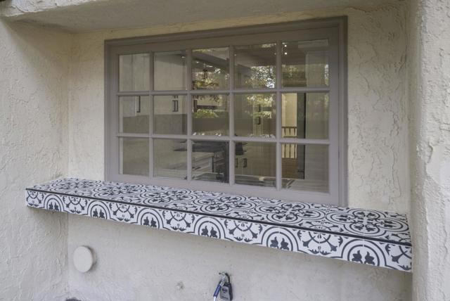 GORGEOUS Custom Tiled Serving Shelf.  Perfect for Hosting F & F & displaying Food & Drink!  Mood ;-)