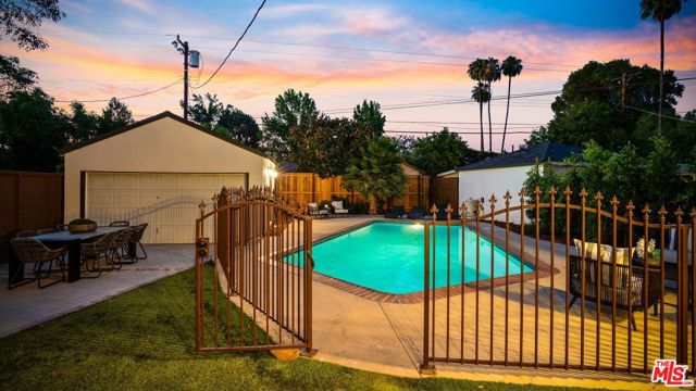 Backyard View (Gated Pool)
