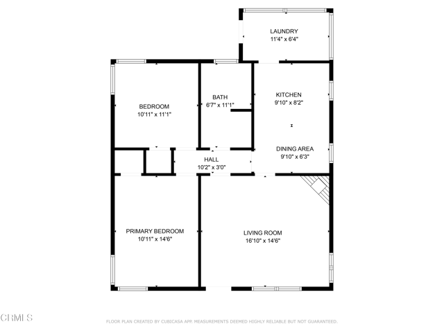 Detail Gallery Image 14 of 14 For 291 Larmier Ave, Oak View,  CA 93022 - 2 Beds | 1 Baths