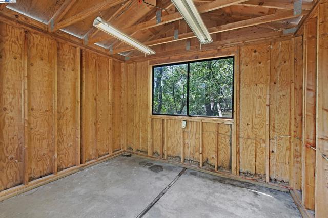 BACKYARD SHED WITH POWER