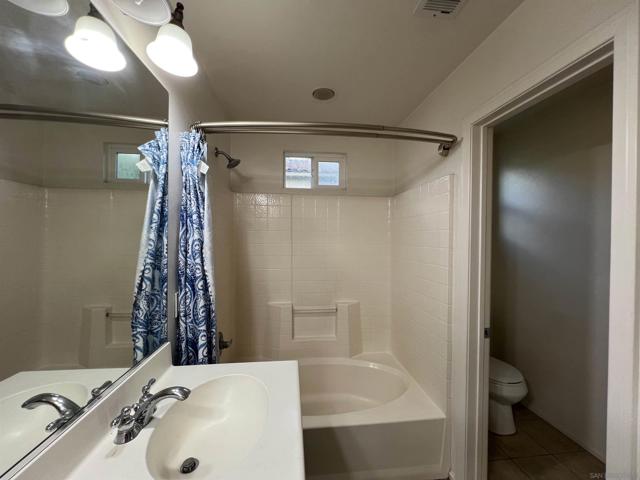 BATHROOM IN MASTER SUITE BEDROOM 2.