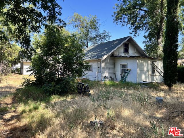 Looking at shed attached to garage