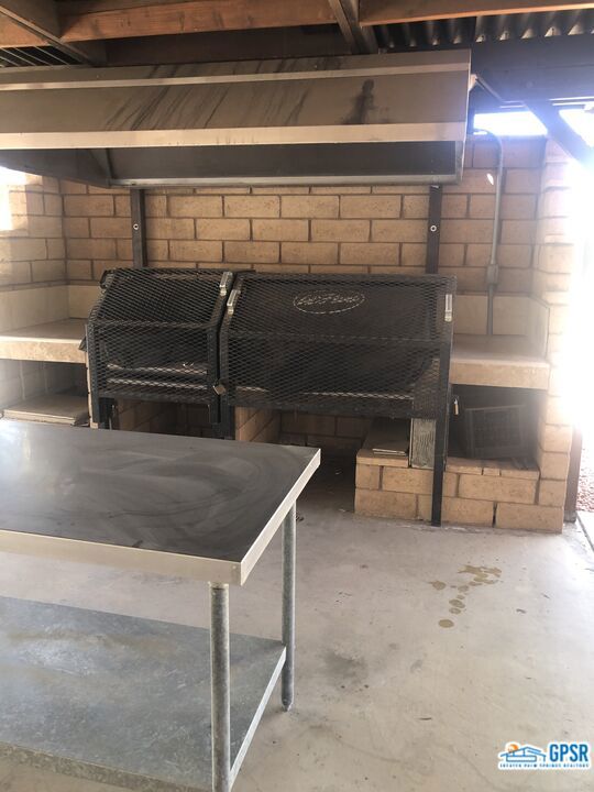 BBQ area