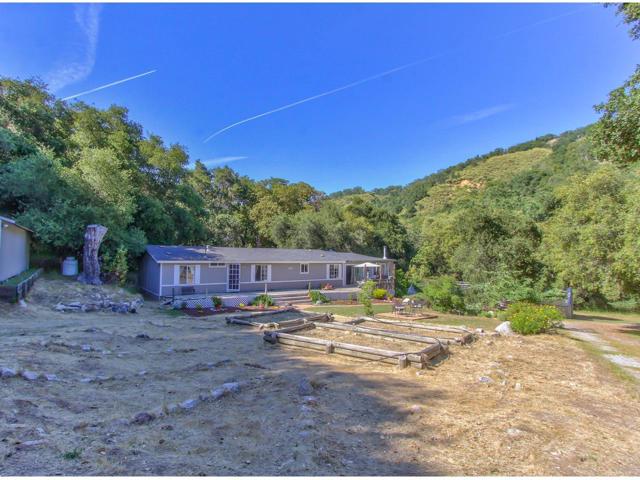 40022 Tassajara Road Carmel Valley, California 40 ACRES is a lot of land and privacy. If you believe that "Water" is the new Gold, then this property has a rich mine.This private home sits quietly in a sunny location surrounded by oak trees and nature. A short drive through the entry gate takes you to the green house, barn, separate garage, and home. There is a small creek that flows along the south border of the property. A private well provides water to the garden and residence.The Well has been recently Well tested and has very good production. It40 ACRES is a lot of land and privacy. If you believe that "Water" is the new Gold, then this property has a rich mine.This private home sits quietly in a sunny location surrounded by oak trees and nature. A short drive through the entry gate takes you to the green house, barn, separate garage, and home. There is a small creek that flows along the south border of the property. A private well provides water to the garden and residence.The Well has been recently Well tested and has very good production. It is located adjacent to the Jamesburg Station renown for being the first stop to the Tassajara Hot Springs and Zen center. Warm summer days and cool nights make this a pleasant retreat from the bustle of the busy world. Lock the gate and feel secure that you have your own compound away from it all.