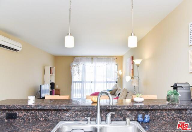 Kitchen View of Living Room