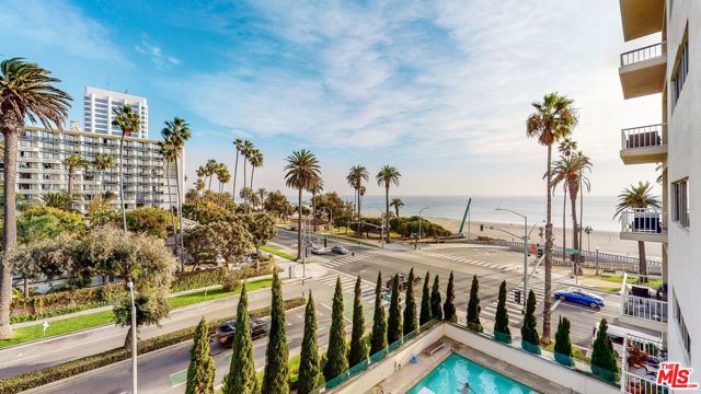 101 California Avenue 404 Santa Monica, California Stunning 3 bed 3 bath with beautiful ocean views! Experience California coastal living at it's finest in this full service, luxurious high rise building. Highlights include 2 master suites on opposite sides of the unit, one with a private entrance to the exterior hallway! The third bedroom can be utilized as an office/den/ nursery. Additional features include an oversized balcony with ocean, coastline and pier views! Secured designated subterranean parking. HOA includes 24hr. doorman, heated saltwater pool, utilities (water, gas, electricity, basic cable & earthquake insurance). Fabulous location, steps to the beach, promenade, restaurants and more!