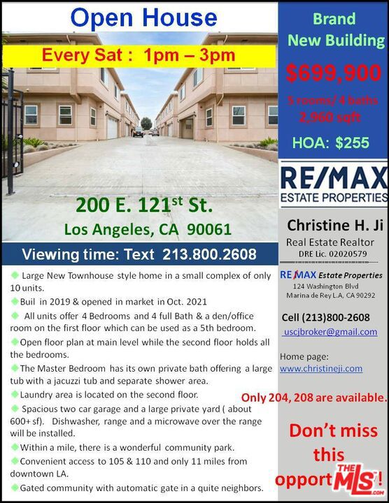 Image 2 for 200 E 121St St #216, Los Angeles, CA 90061