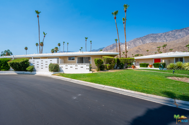 2240 S Calle Palo Fierro Palm Springs, California VIEW VIEWS AND MORE VIEWS on this ideal location of this beautifully remodeled unit at Canyon Country Club Colony. This Mid-Century Gem is located in the amazing South Palm Springs neighborhood surrounded by multi million dollar homes. This single level home was meticulously restored featuring updated kitchen , baths, flooring and lighting making this move in ready. This community of only 38 homes on 4 acres has 3 pools and spas. This unit features multiple patios and 270 degree mountain views from all rooms...STUNNING ! This complex is located minutes from hiking trails, restaurants and all that downtown Palm Springs offers. AC unit was replaced in 2018 . Two car covered parking close to unit and additional storage unit.