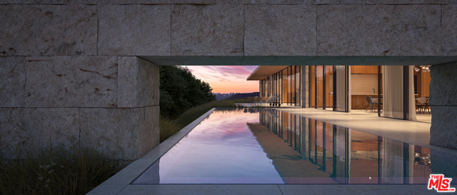 1605 Carla Beverly Hills, California A rare chance to develop an impeccable view estate in the highly coveted Trousdale Estates in Beverly Hills. With expansive views of the city, ocean, and canyon, the existing home is a mid-century gem with huge opportunity to develop a stunning 13,000 square foot home with approved architectural/engineering plans designed by renowned architects Woods + Dangaran, along with ready to issue (RTI) permits. Amenities include a 2,000+ sq. ft. master suite, an exceptional office/library, separate chef and showcase kitchens, theater, fully loaded wellness center, and generous entertainment spaces throughout. A very well-thought-out design to accommodate all lifestyles. The existing home can also be lived-in or remodeled.
