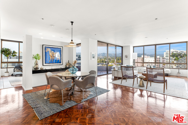 10430 WILSHIRE 1102 Los Angeles, California Welcome to the Mirabella Luxury high-rise living at its finest. A sophisticated 2 bedroom plus Den, 2,800+ sf condominium in the heart of the Wilshire corridor. Enter through double doors to a spacious open living room, complete with fireplace, wet bar, terraces, and floor-to-ceiling windows. Kitchen includes center island and dedicated breakfast area. Master suite features outdoor terrace, fireplace and large walk in closet. Master bath is spacious and includes vanity, dual sinks and soaking tub. Second en suite bedroom offers beautiful corner views from terrace and has custom built-ins. Building amenitie include 24/7 security/concierge, valet parking, community room w/catering kitchen, pool/spa, gym and sauna. A lifestyle of privacy and comfort awaits.