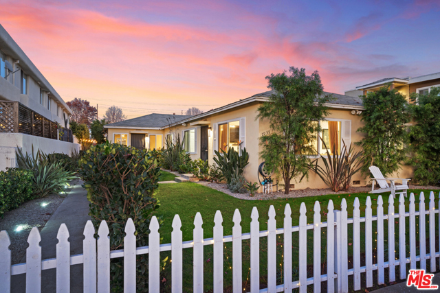 1935 18Th Street Santa Monica, California Charming one story 4-unit with the white picket fence on a quiet street. Located near Santa Monica College, Trader Joes, Whole Foods and public transit in Santa Monica's Pico District. The property features two separate buildings - the front offers a 3 bed / 2 bath (can be DELIVERED VACANT at close of escrow) and a 2 bed / 1 bath. The back building offers two 1 bed / 1 bath units. Three of the four units were renovated four years ago by the current owners. During this renovation period, units 2/3/4 received new kitchens and baths, floors, appliances, and recessed lighting. All the windows for both buildings were replaced with dual-pane windows, the parking area was paved with concrete (1 per unit and 1 extra for visitors), and all common areas were landscaped - irrigation systems installed. More recently, the owner installed one EV charging connection for the parking space belonging to the 3 Bed / 2 bath, and also had both buildings Earthquake Retrofitted. Great property & location