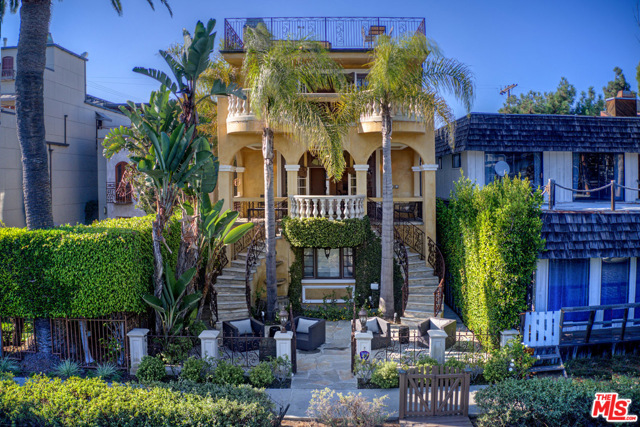 405 Sherman Canal Venice, California One of the largest and most beautiful custom homes ever to be built on the Venice Canals. This island location, south-facing home catches the ocean breeze while being perfectly located on the canals. The Dining and Living room open to a glorious heated deck with a lower deck right on the waterfront. Gaganau and SubZero appliances grace the spacious kitchen with a breakfast nook and sit up center island. Huge master bedroom overlooking the water, master bath with steam shower and spa tub. Lower level has a large home theater with 7.1 surround sound as well as an office and extra bathroom. The crown jewel of the property is the huge rooftop deck soaring above all to relax and play games complete with bar. Other features include bathroom steam, dual-zone heat and air, tankless water heater, Creston Home automation, security cameras, and patio heaters. One of the most elite homes on the Venice Canals.