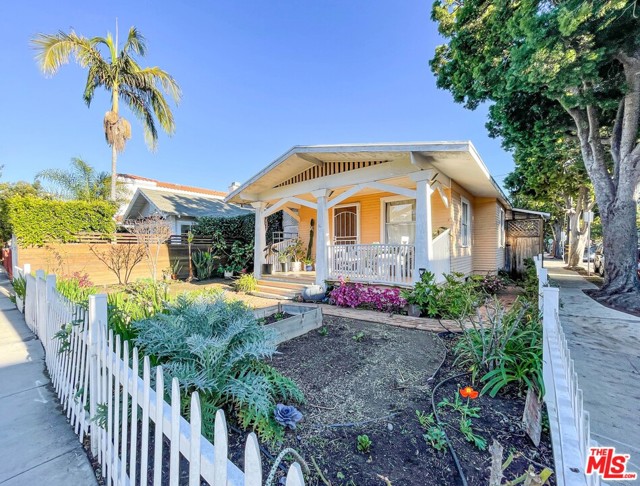 702 Marine Street Santa Monica, California JUST REDUCED! Property delivered vacant at COE. Great opportunity to Build, develop or remodel your dream home on this perfect over-sized corner lot in prime Santa Monica "Ocean Park " location, seven blocks from the beach . The house is a classic 1912 charming bungalow with 3 bedrooms,1 bathroom, wood-burning brick fireplace, sunroom, garage/ carport. The property CURRENTLY TENANT OCCUPIED can possibly be delivered vacant after 6/21/2021 , inside with an accepted offer only , do not disturb tenants. Drive by only! call agent for more information. Bring your architect, builder, contractor and make an offer.