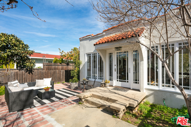 2019 18Th Street Santa Monica, California Endless investment opportunities on this three unit large lot with Civic Zoning in the Pico Neighborhood. Move right into one of these adorable, detached bungalows and/or start earning high rents right away. Each bungalow has privacy, original detail, private courtyards & parking. The front unit is approx. 902 sq. ft. w/ high ceilings, skylights, built-in wooden shelving & cherry beaded trim work. The middle unit is approx. 674 sq. ft. and has Saltillo flooring, high ceilings, skylights & a greenhouse room. Currently rented for $3,560. The back unit is approx. 550 sq. ft. w/ vaulted beam ceilings, skylights & was beautifully remodeled in 2007. Mature pomegranate trees & several other fruit tress throughout the property. Zoning is R2-NC (residential/commercial). Near SMC, parks and recreation, transport, dining and Whole Foods. Three units can qualify for an owner occupied rent control waiver. Buyer to perform due diligence with the City.