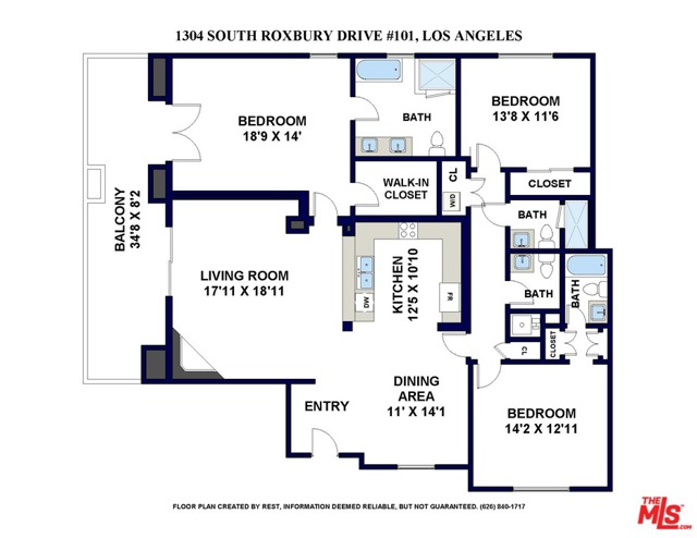 Image 2 for 1304 Roxbury Dr #101, Los Angeles, CA 90035