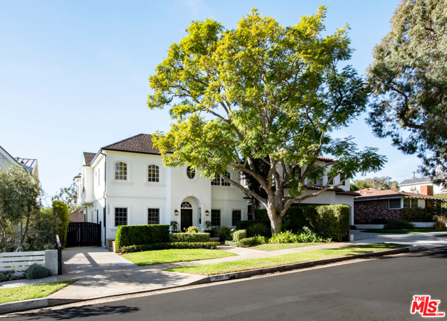 1037 Iliff Street Pacific Palisades, California Ideally located on a sought-after street near the Palisades Village, this spacious 6 bedroom, 4.5 bath French Traditional was built in 1998 and is perfect for your most discriminating clients. It is just over 3,800 square feet and located on a lot of approximately 6,500 square feet. The upper level features 5 bedrooms, including a gracious master with a large walk-in closet and tree top views. The first level includes an additional bedroom and bath, a powder room, an office and a large center-island kitchen that is open to a breakfast area and bright and airy family room with fireplace. The living room also has a fireplace and the formal dining room is comfortable for larger gatherings. The family room opens to a large deck that leads to a yard with pool, spa and a built-in barbecue. A two-car detached garage with built-in storage cabinets is accessed down a concrete driveway. Convenience, space, style and comfort come together to make this a wonderful village opportunity.