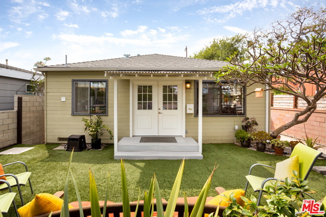 717 Coeur D Alene Avenue Venice, California Incredible opportunity to own a charming duplex on an idyllic tree-lined street in Venice. This lovely property has an inviting front yard and is in the perfect location - close to restaurants, shops, and the ocean. Enjoy leisurely bike rides to the beach and delicious meals at the many amazing eateries on Abbot Kinney and Washington boulevard. The light-filled, updated two-bed, front unit is 850 square feet with an ample storage loft and a lush front yard perfect for entertaining. The updated, 1 bed, rear unit is 591 square feet with its own private outdoor space. This duplex has a full-size two car garage and three outdoor parking spaces. Additional updates include copper plumbing, landscaping, roof, gutters, insulation, and much more. Ideal for owner-users to supplement their California lifestyle as well as for developers, investors, multigenerational families, and a live/work environment. This property is definitely a must see.