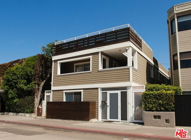 Live/Work, Sober Living, Vacation Rental, Corporate Housing Opportunity.  Complete Building leased in its entirety, No individual units available. This property is located in one of the best parts of the California Coastline... 100 yards to the Sand.  Zoned limited commercial LAC1.5    90 Walk Score!  and a 98 Bike Score!  Close to Abbot Kinney Blvd shopping and Marina del Rey restaurants. This 7 bedroom Beach Property has: 3 bedroom 2 bath unit on the 1st floor, 4 bedroom 3 bath unit on the 2nd (with Ocean Views and private balconies).   Floor plan is designed in a way that it can be used as 4 separately metered units!  On each floor, studio units can be carved out with their own efficiency kitchen, bathroom and private outdoor space.      The 3rd floor is an entertainer's roof top deck with ocean views and a BBQ.  The whole building was renovated with new wood floors throughout and tiled bathrooms.  On each floor Kitchens have stainless steel appliances; double door refrigerator with ice maker and filtered water, dishwasher, large built-in microwave, and a gas range/oven.  Central air conditioning.     Parking for 6 medium sized cars.  Shared common laundry on premises.