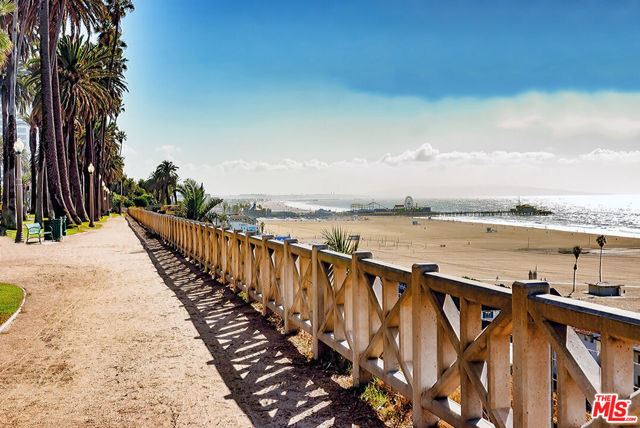 Across from Palisades Park for