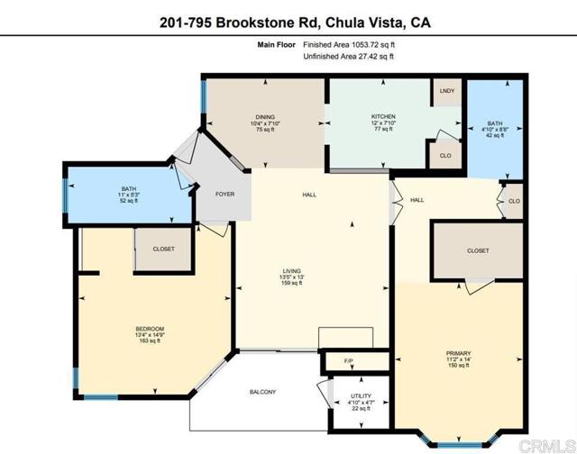 Detail Gallery Image 35 of 35 For 795 Brookstone #201,  Chula Vista,  CA 91913 - 2 Beds | 2 Baths