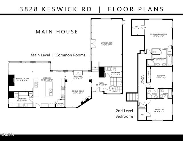 3828 Keswick FLOOR PLANS