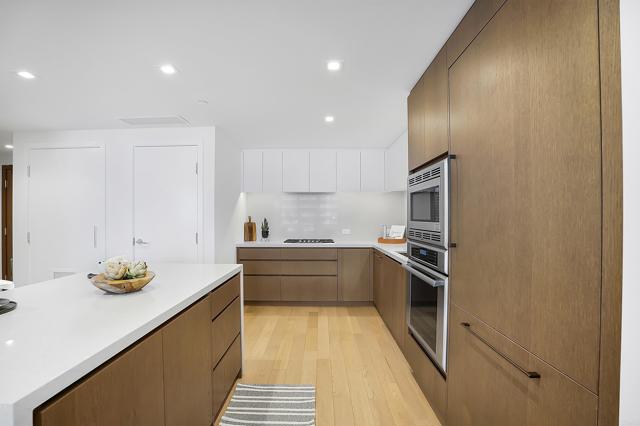 Wood veneer cabinetry