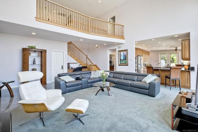 Spacious living room in 1st home.