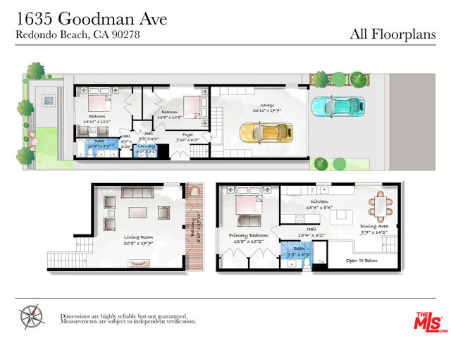 1635 Goodman Avenue, Redondo Beach, California 90278, 3 Bedrooms Bedrooms, ,2 BathroomsBathrooms,Single Family Residence,For Sale,Goodman,24458219