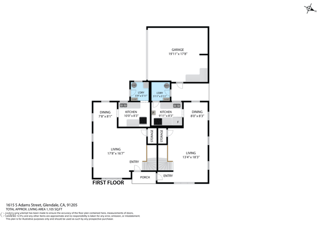 Detail Gallery Image 53 of 53 For 1615 S Adams St, Glendale,  CA 91205 - 4 Beds | 2 Baths
