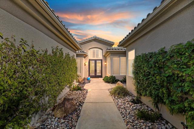 03-Front Walkway and Entry at Twilight