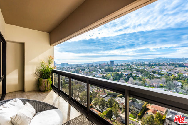 Rear Balcony Facing Holmby Hills